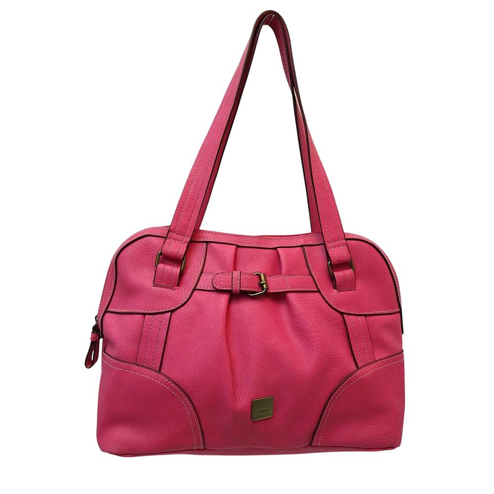 Harve Benard Satchel-Style Surse Vibrant Pink Faux Leather